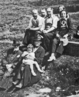 John William Battam Le Sauteur and family