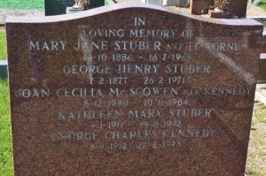 Kennedy - St Ouen parish cemetery