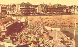 The bathing pool at Havre des Pas was a major attraction for holidaymakers