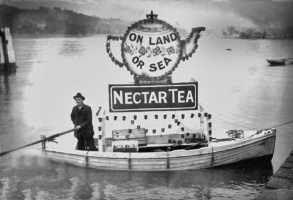 1931 water carnival. Photograph by Percival Dunham