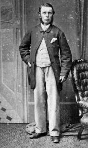 A portrait by P Godfray