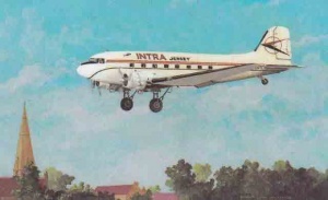 A Jersey phonecard depicting the Dakota