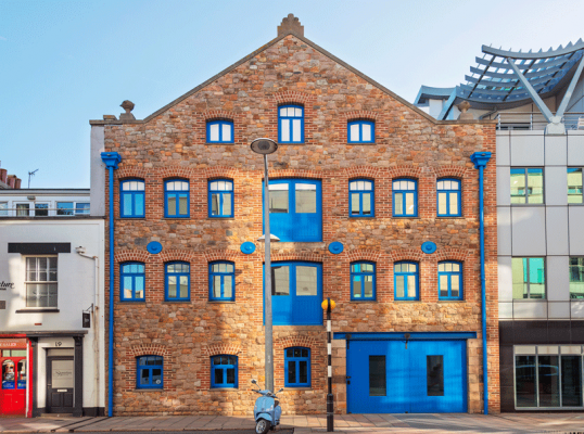 ... and although modern office accommodation has been established inside No 18, the front facade has been immaculately restored - Picture by Paul Williams