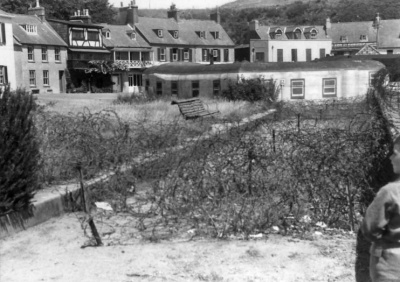 Evening Post ground level photographs from 1945 and 1946 showing the seaside bunker ...