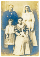 Philippe and Annie Ahier with May and Mabel