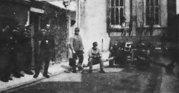 A gun stored in St Mark's Lane