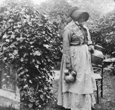 An 1880 milkmaid