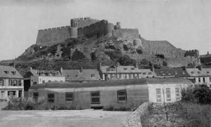 The German bunker built in World War 2 on the site of the old Gorey Station