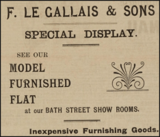 1924 advert in Chronique de Jersey