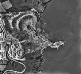 Ronez Quarry in 1974