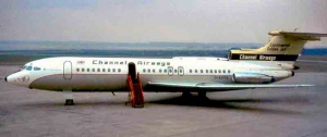 Channel Airways pioneered jet services to Jersey and used the large Trident