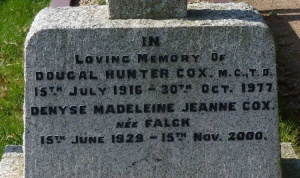 Cox - St Ouen parish cemetery