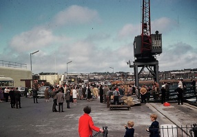 Brittany unloading in 1960