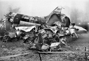 The scene on the following day