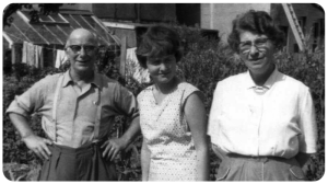 Edward Herbert Gallie with Maud and Lillian