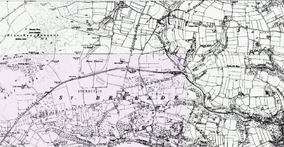 St Brelade: Les Quennevais to coast