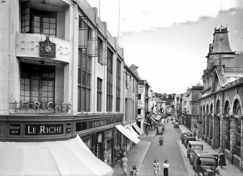 The view in the 1950s, after the second rebuild