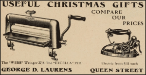 Advert from Jersey Leader, 1935