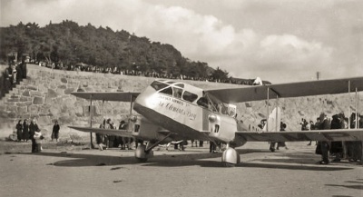 St Clement's Bay, which crashed into Bristol Channel on 22 July 1935 while approaching Cardiff Airport. All three on board were killed