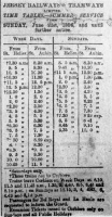 A summer timetable from 1896
