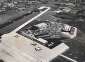 An aerial view of the Airport in 1968