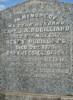Robilliard memorial in Melbourne