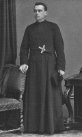 A priest in 1878, by Baudoux