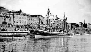 The naming ceremony of the Howard D lifeboat