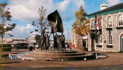 Liberation Square now commemorates the events of May 1945