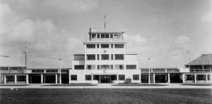 The new building from the front