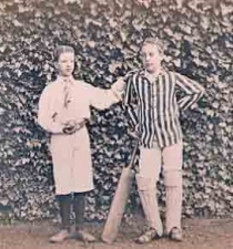 Cricketers in 1890