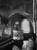 The pulpit photographed by Philip Morel-Laurens