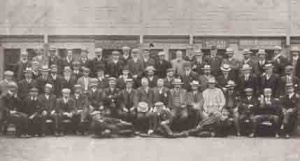 A gathering of potato merchants