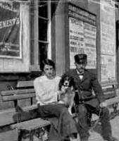 Pontac's stationmaster and his wife