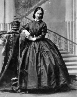 A Miss Le Geyt photographed in London in 1861