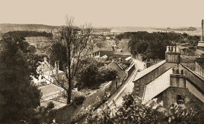 View from the former Aberfeldy Hotel
