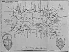 Map published by Falles, of the Royal Square, in 1868