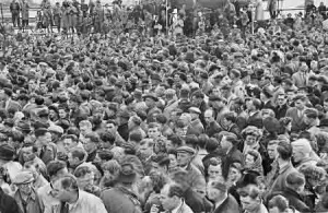 The race attracted a massive crowd