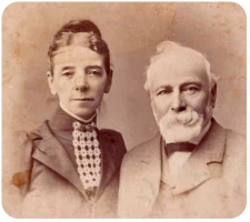 Jean Gruchy and his second wife Agnes, nee Mc Minn