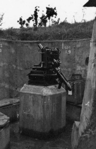 A mortar at the hotel