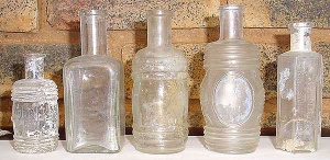 Luce's bottles from a collection in the Far East