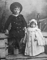 May and Edward Le Boutillier, children of Philippe and Jessie Barnett