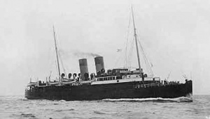 Dinard after conversion to a car ferry in 1947