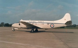 Royal Navy Sea Heron XR441, formerly Jersey Airlines' G-AORG
