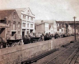 Potato carts on the Esplanade