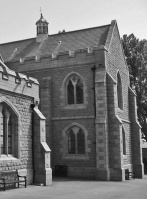 The old laboratories were in this two-storey building