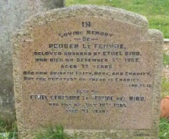 Ethel Gertrude Le Feuvre, nee Bird, Mont a l'Abbe Cemetery