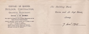 1905 letterhead