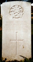 Private Wilfred Le Rossignol, Abbeville Communal Cemetery