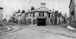 The crossroads of St Aubin's Road and Mont Cochon